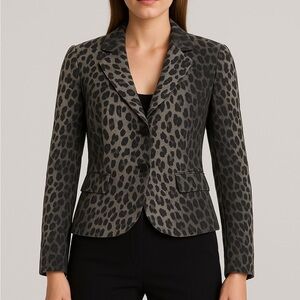 Moschino Animal Print Women's Blazer